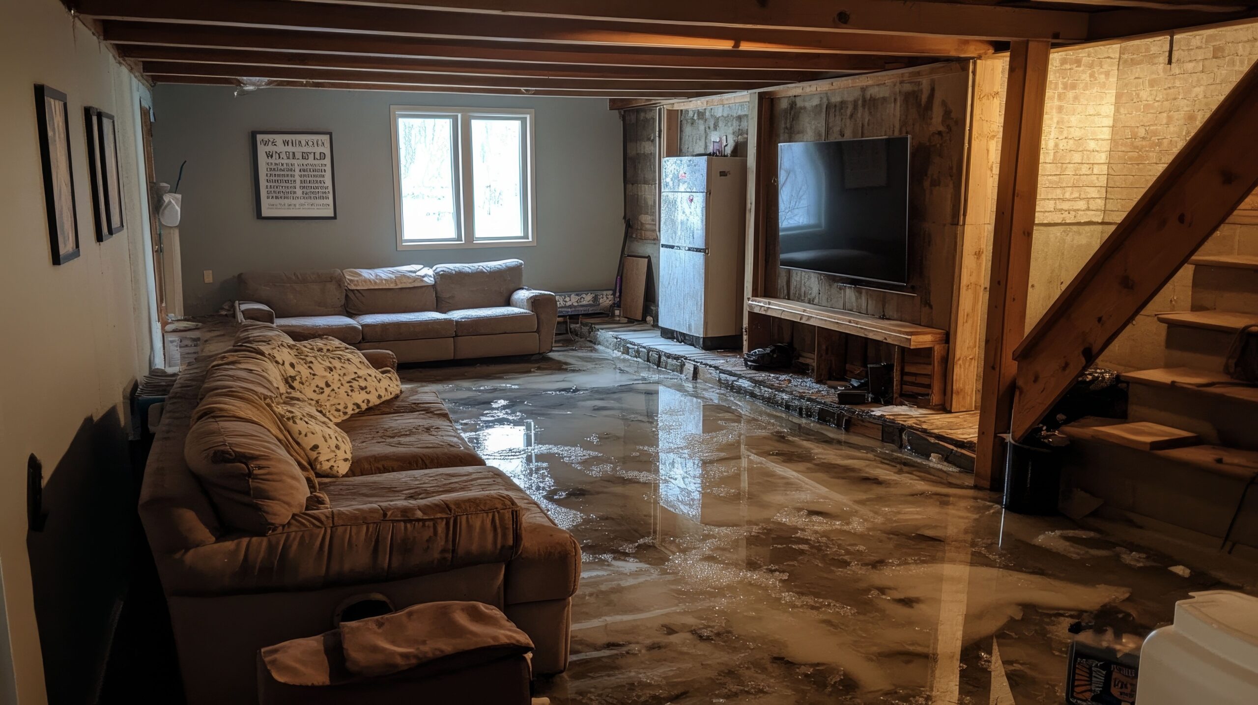 flooded basement Farmington hills mi