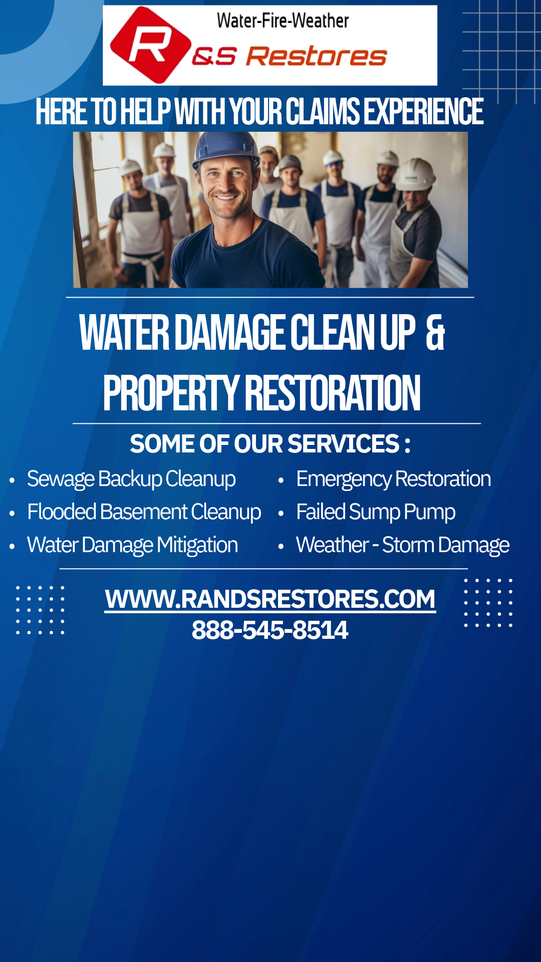 Sewer Backup Restoration