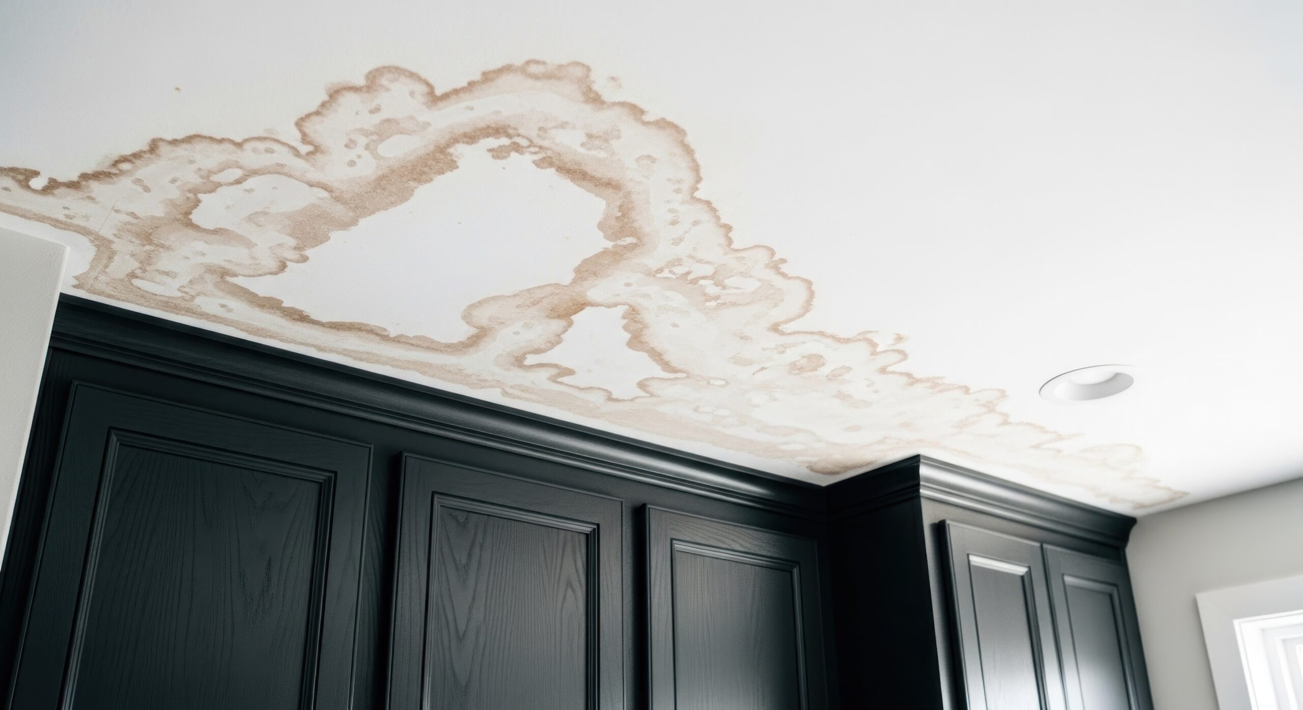 Wet spot on ceiling Northville