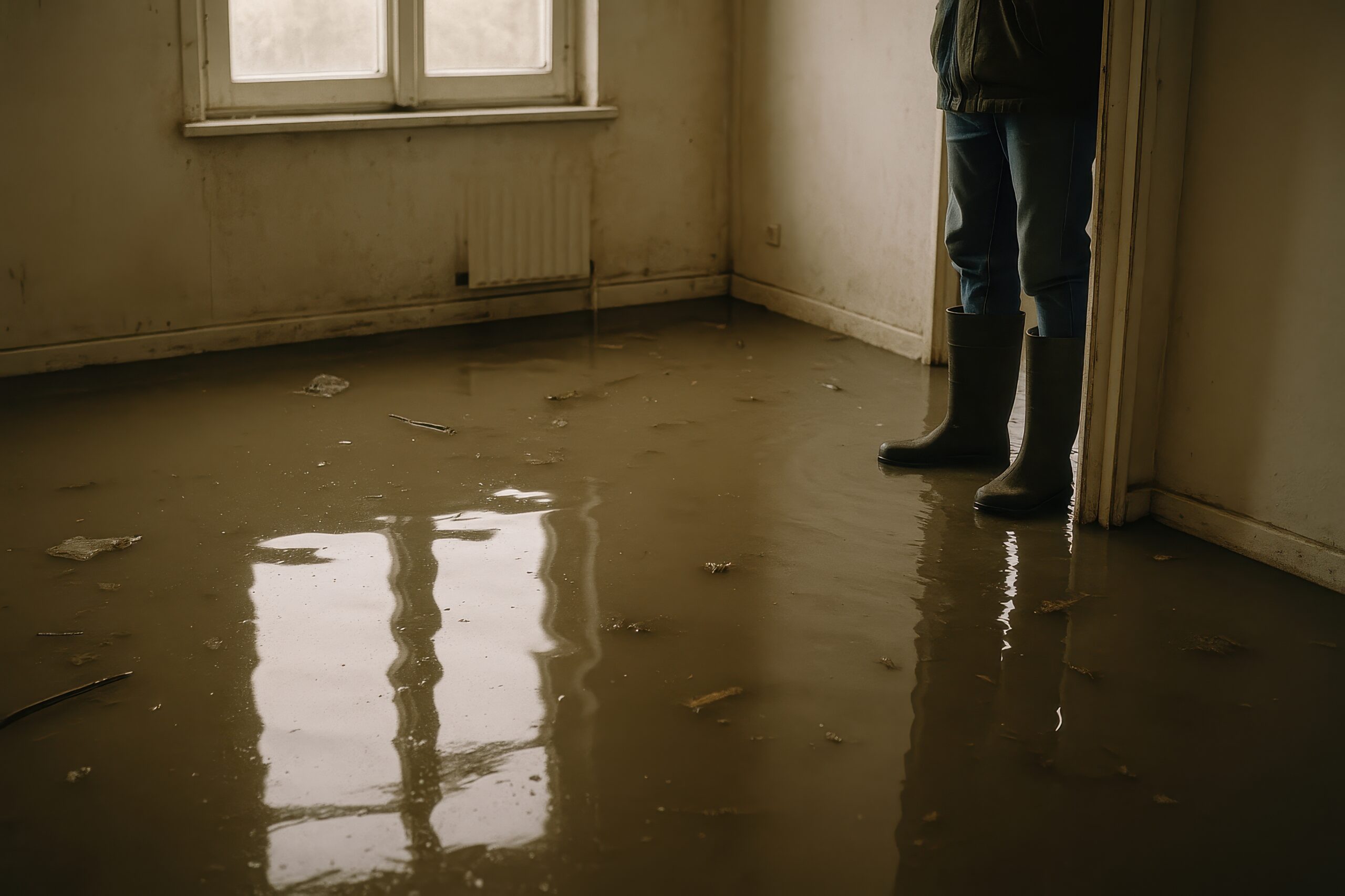 flooded basement sterling heights mi
