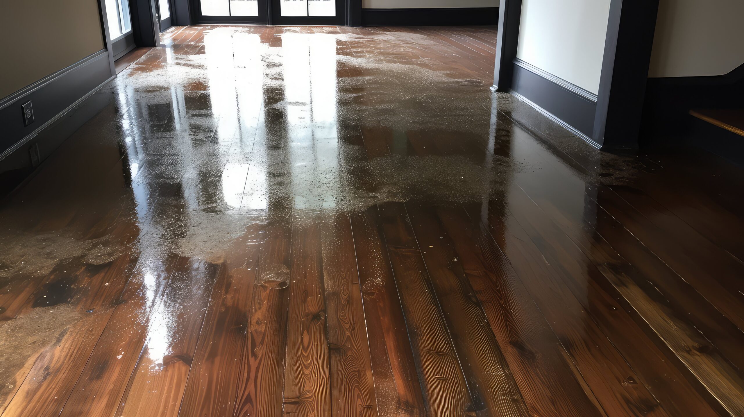 Flooded basement Plymouth, MI