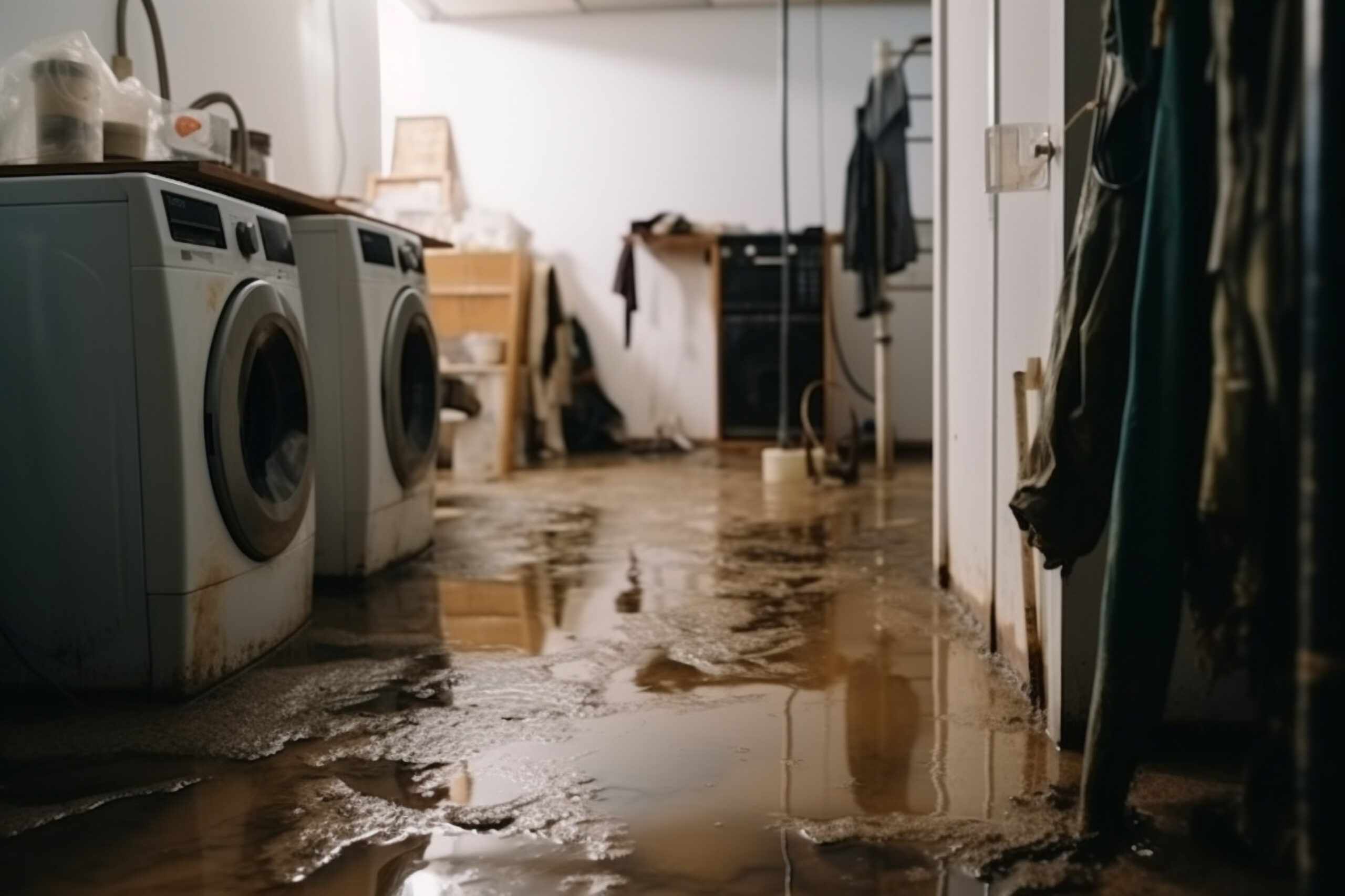 Flooded basement Westland, MI