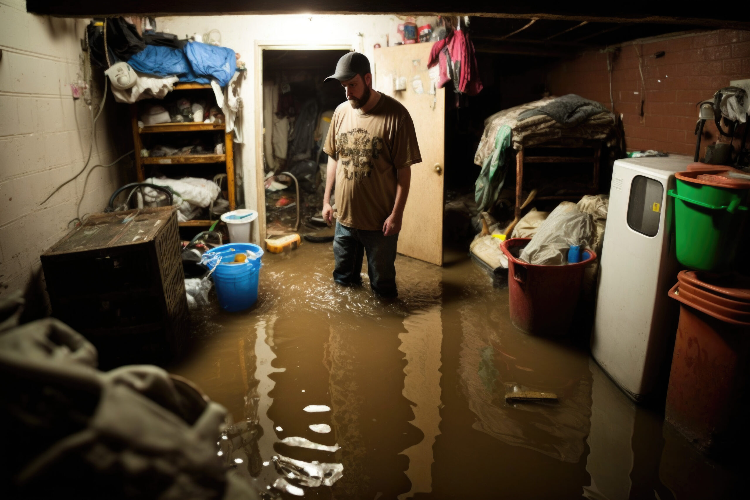 Flooded Basement Oak park Mi