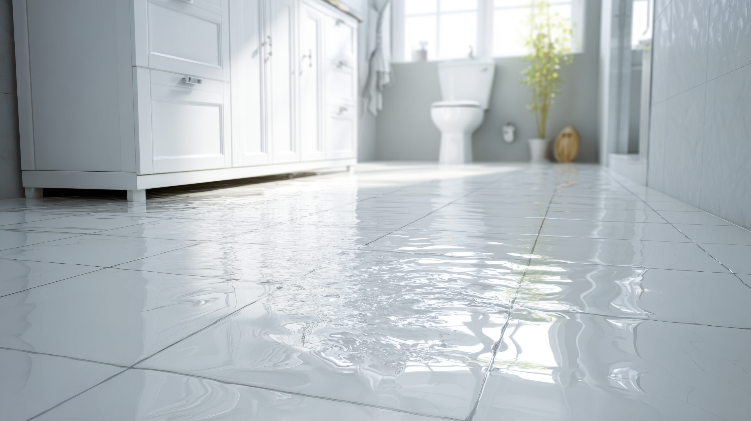Water damage toilet overflow in Beverly Hills, MI