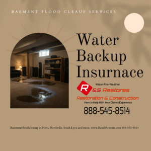 Water Back Up Insurance