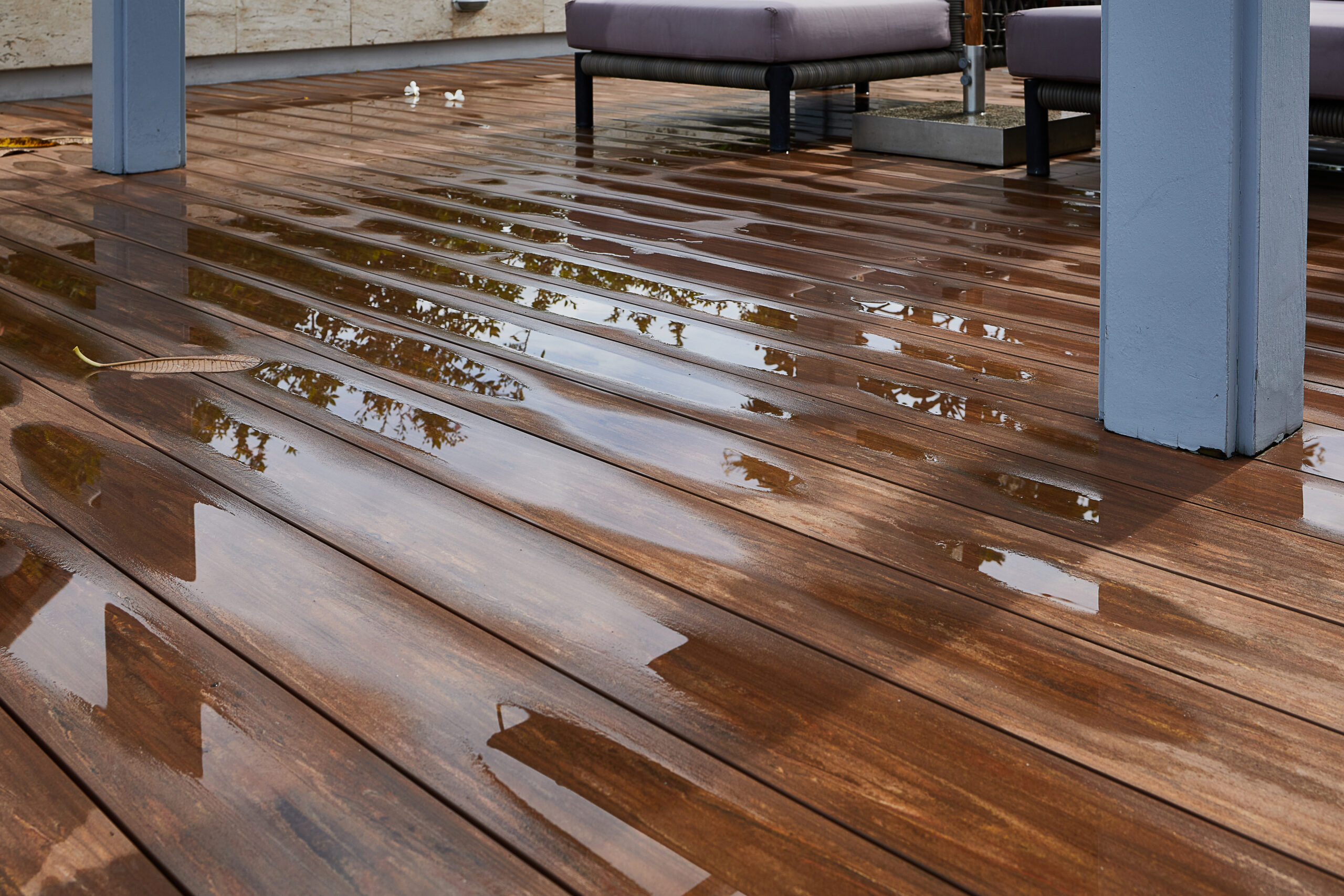 Wood Floor water damage repair