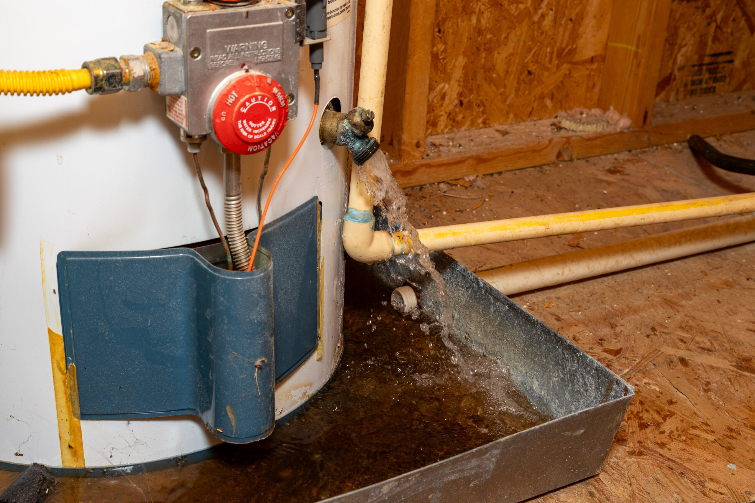 appliance leak water damage